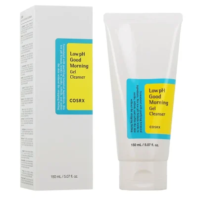 ژل شستشوی صورت گود مورنینگ کوزارکس COSRX Low pH Good Morning Gel Cleanser